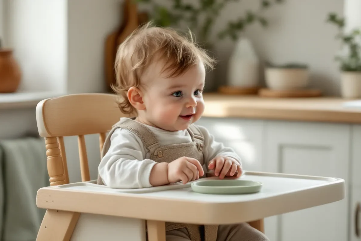 Choisir l&rsquo;équipement de sécurité pour le repas de bébé