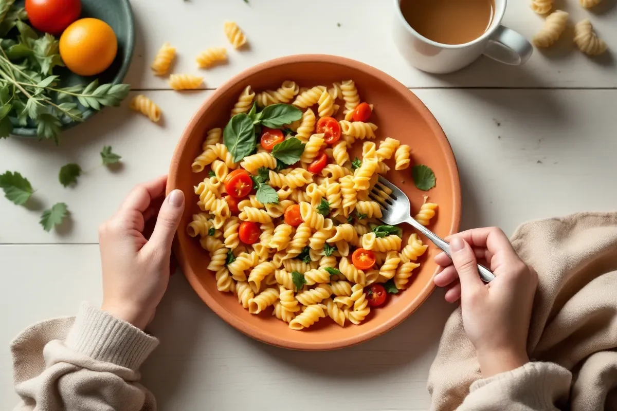 Menu familial simple et sain avec bébé de 1 an