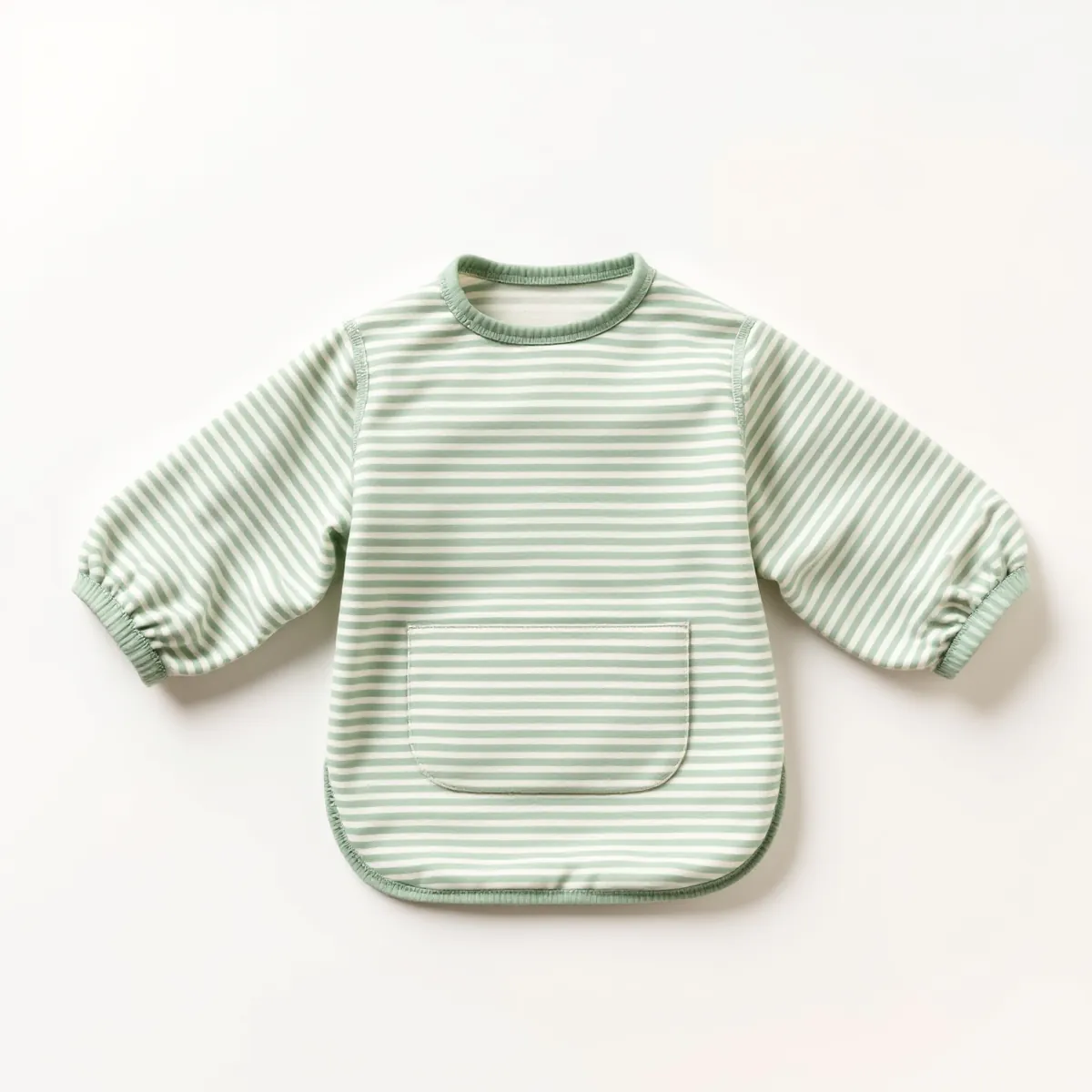 Bavoir à manches imperméable — vue détourée