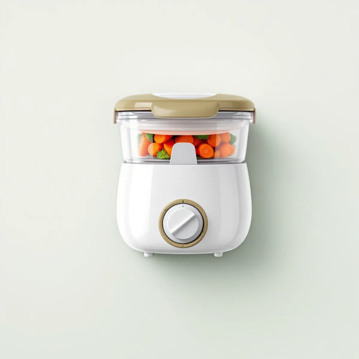 Robot cuiseur vapeur-mixeur compact 4 en 1 — vue détourée