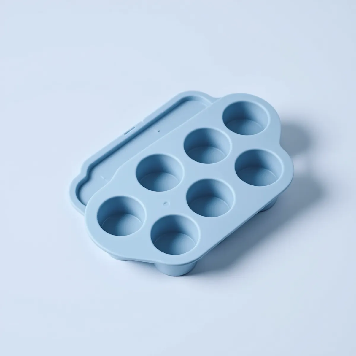 Bac de congélation portions en silicone — vue détourée