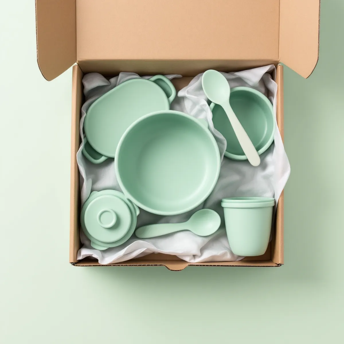 Coffret premiers repas — vue détourée