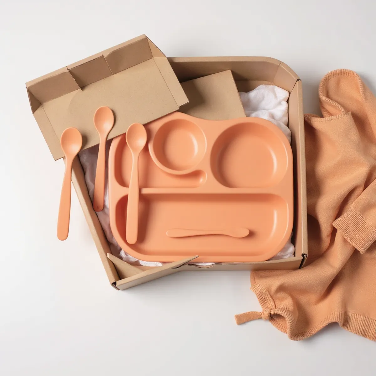Coffret DME repas autonome — en situation
